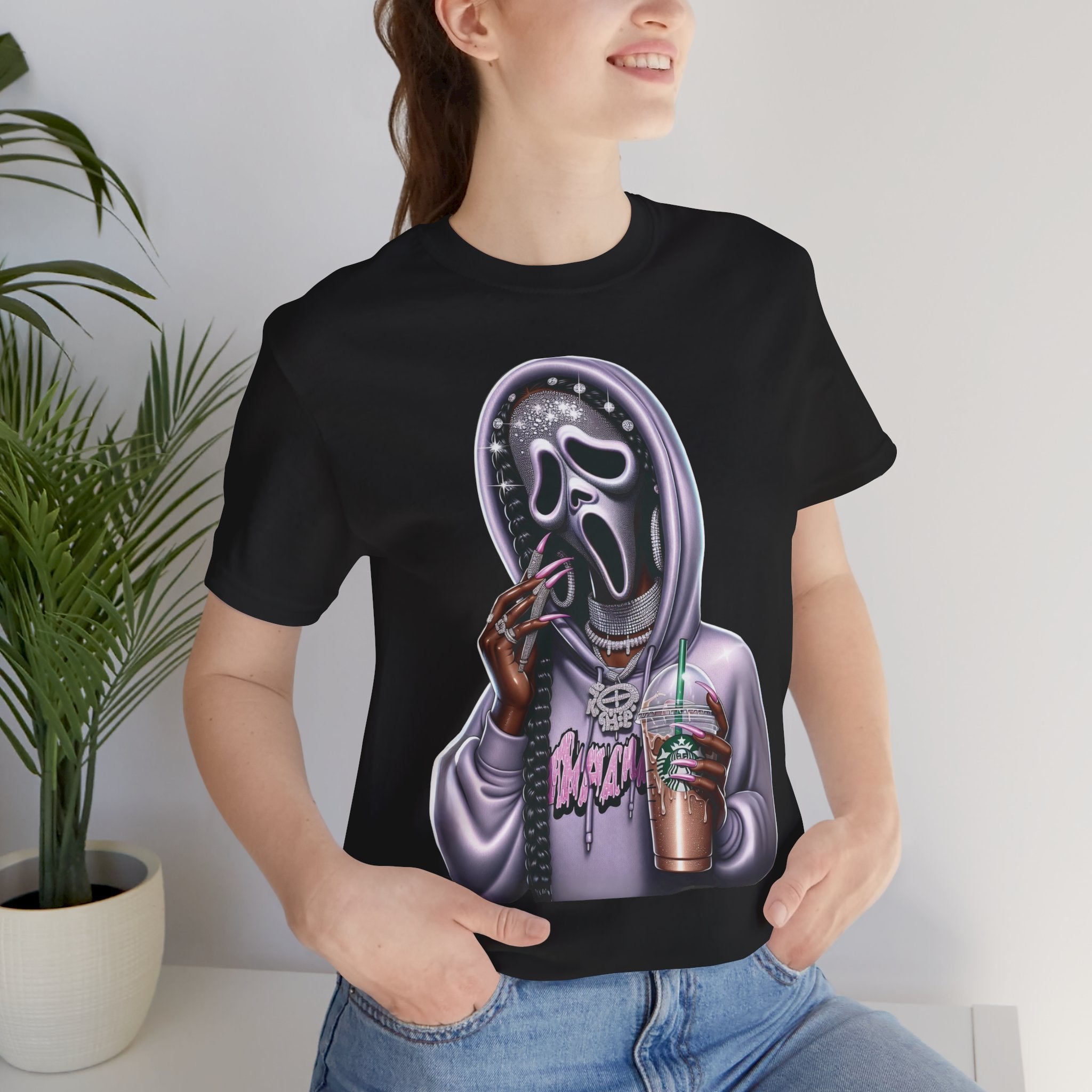 Drip Ghost Graphic Tee  Streetwear Horror Vibes | Unisex T-Shirt in Multiple Colors