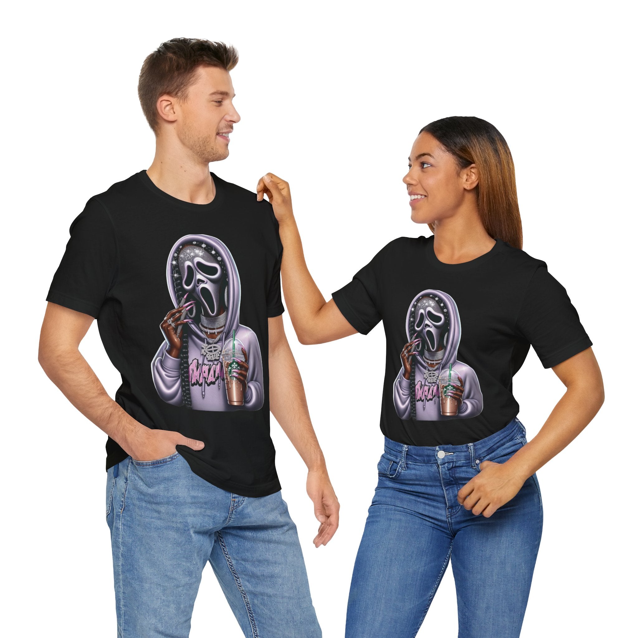 Drip Ghost Graphic Tee  Streetwear Horror Vibes | Unisex T-Shirt in Multiple Colors