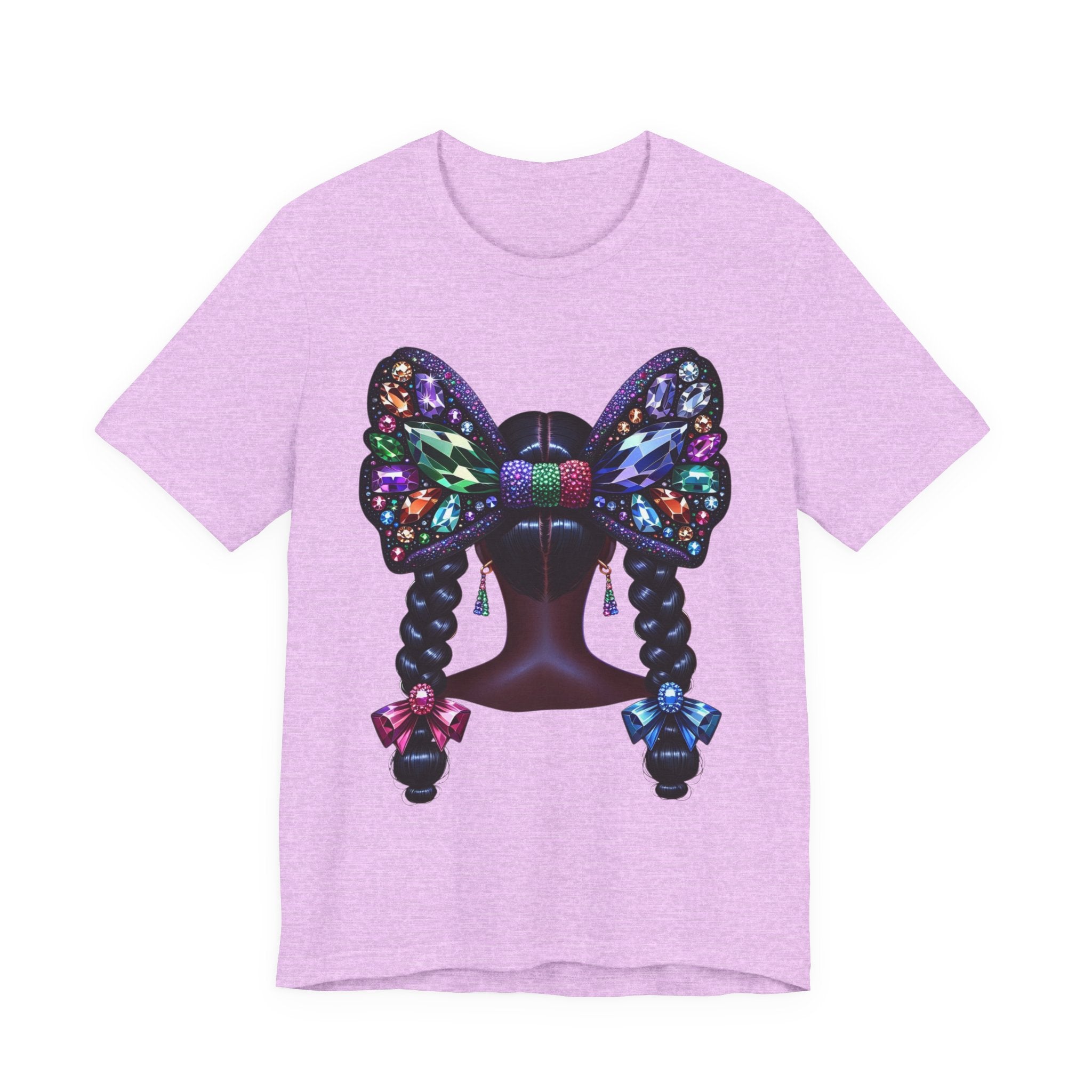 Butterfly Bow Beauty Tee – Black Girl Magic Graphic Shirt