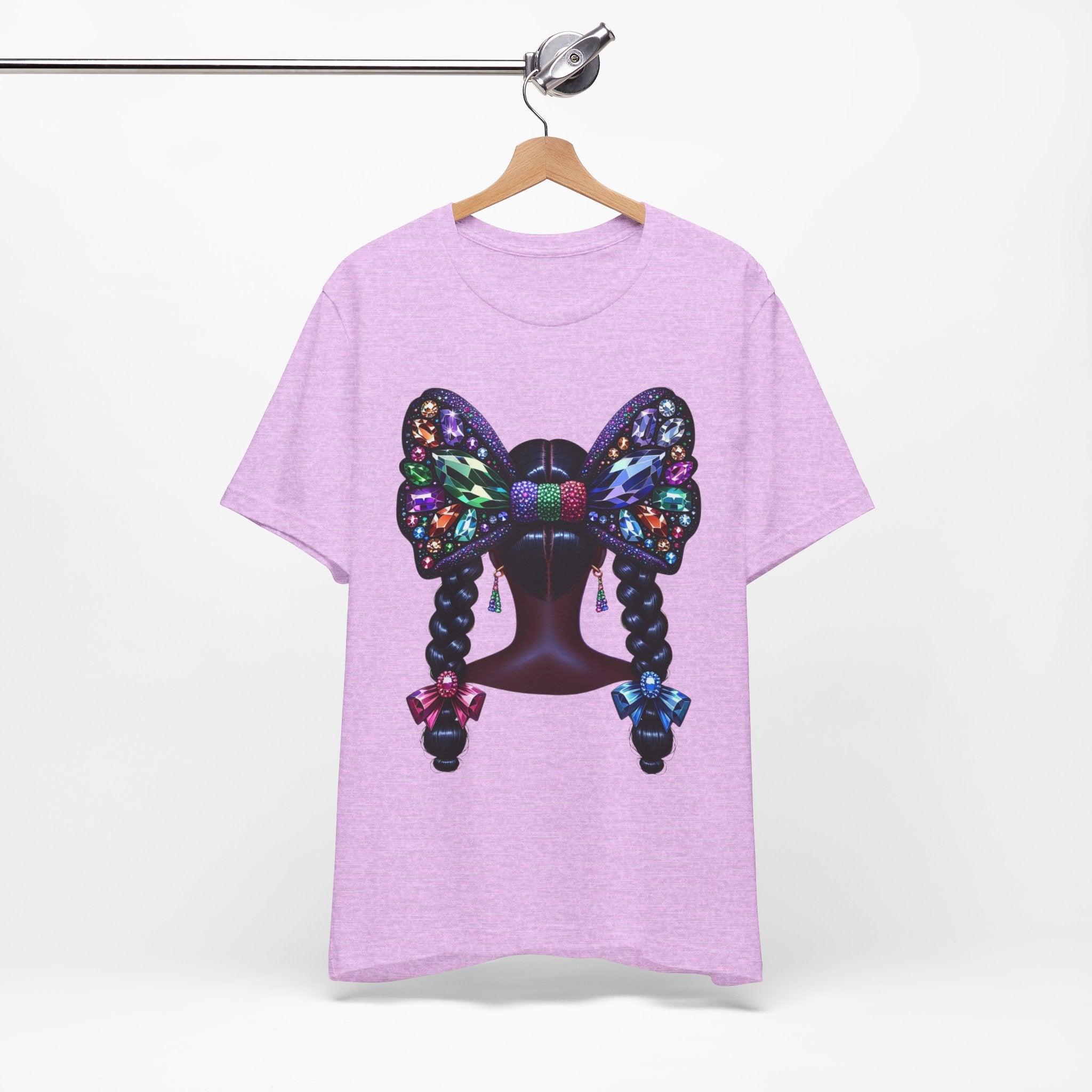 Butterfly Bow Beauty Tee – Black Girl Magic Graphic Shirt