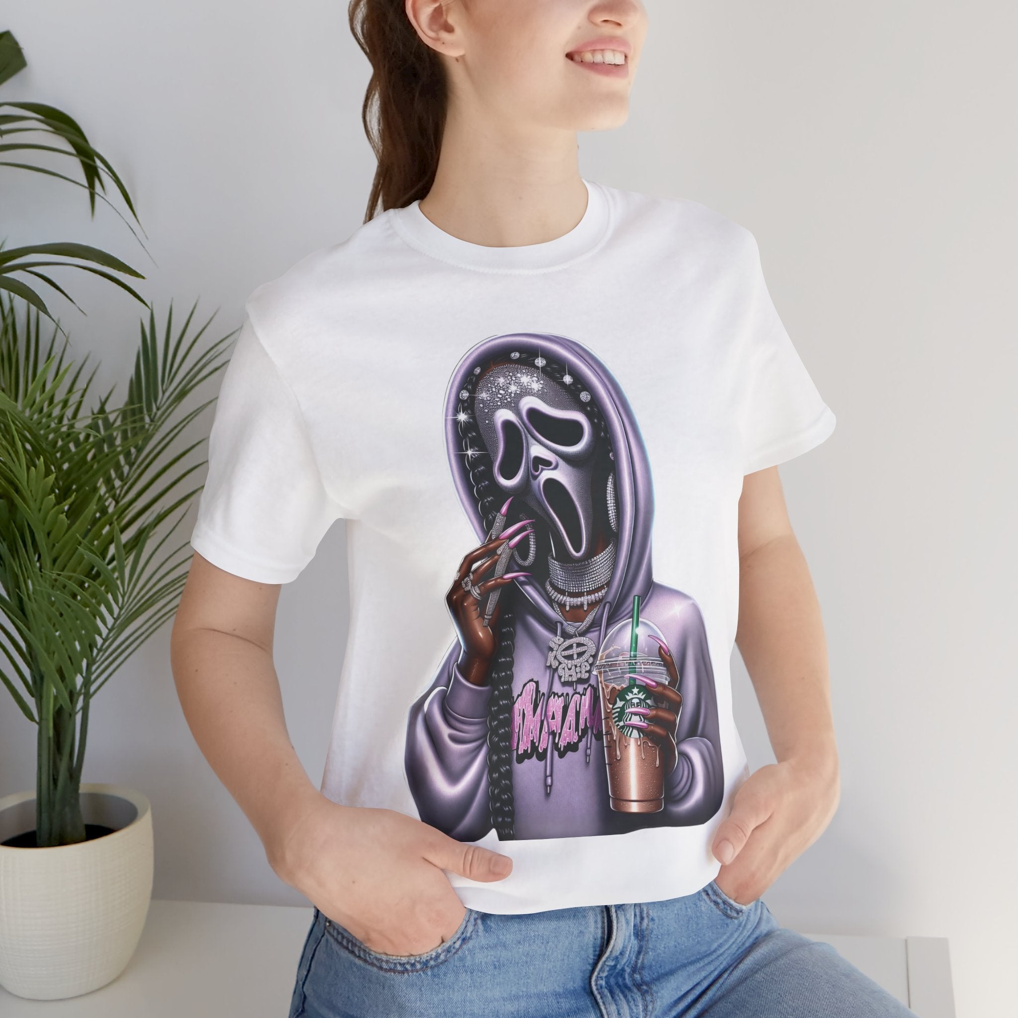 Drip Ghost Graphic Tee  Streetwear Horror Vibes | Unisex T-Shirt in Multiple Colors