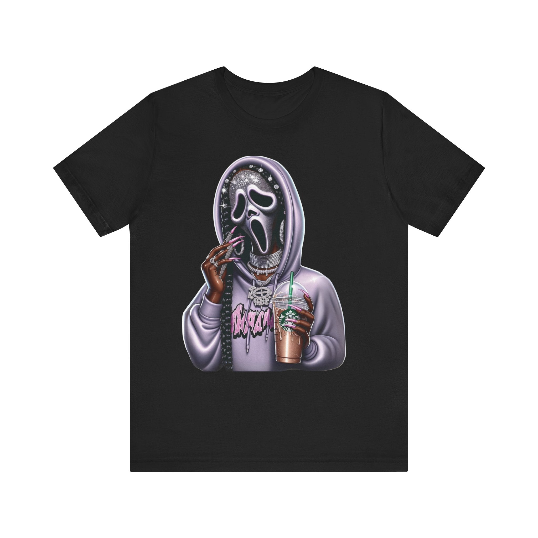 Drip Ghost Graphic Tee  Streetwear Horror Vibes | Unisex T-Shirt in Multiple Colors