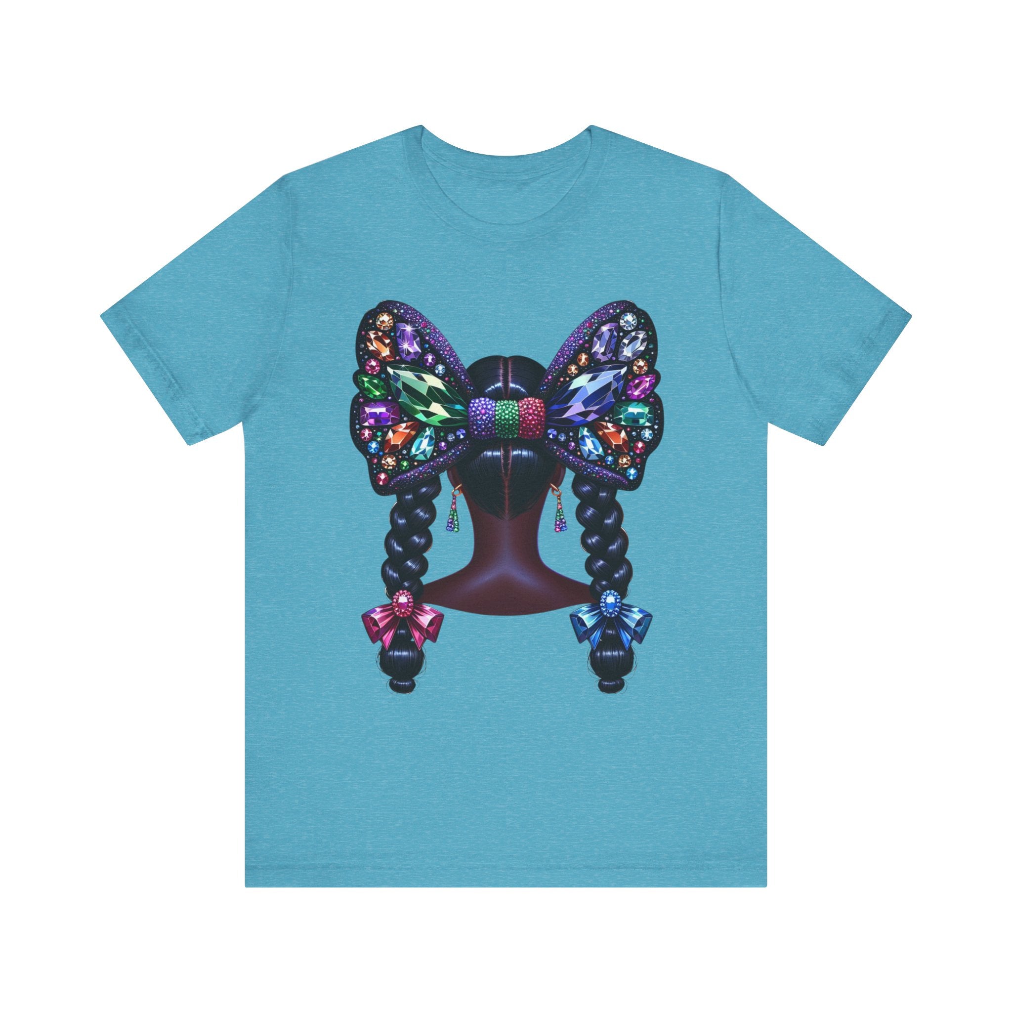 Butterfly Bow Beauty Tee – Black Girl Magic Graphic Shirt