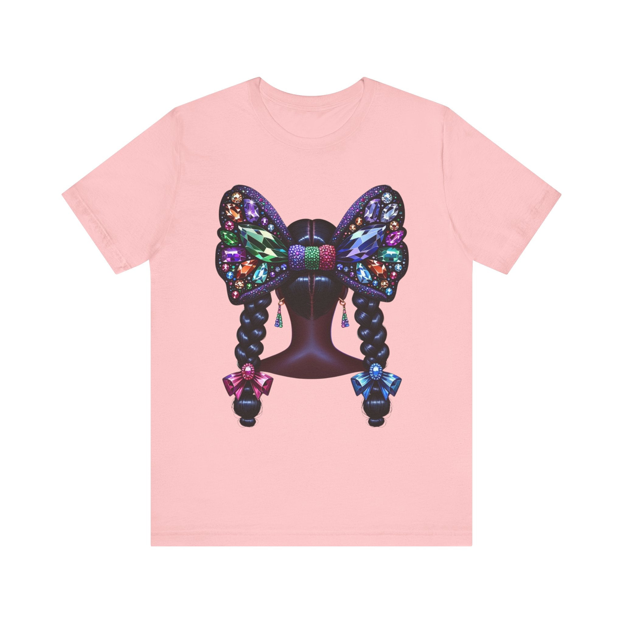 Butterfly Bow Beauty Tee – Black Girl Magic Graphic Shirt