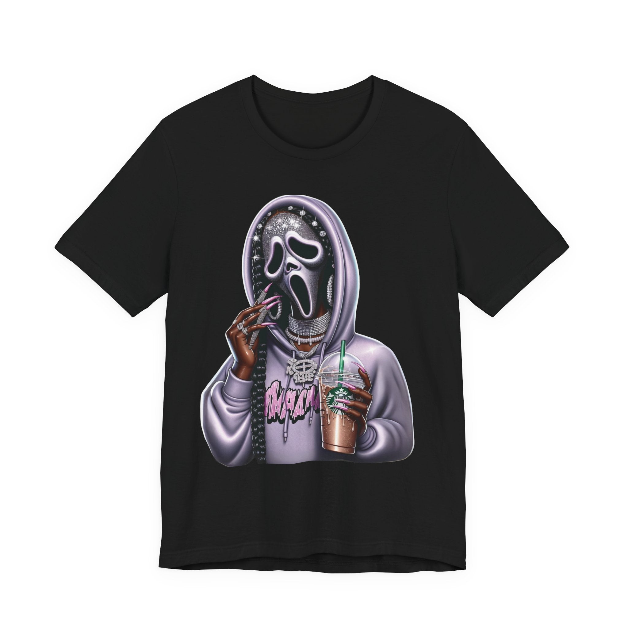 Drip Ghost Graphic Tee  Streetwear Horror Vibes | Unisex T-Shirt in Multiple Colors