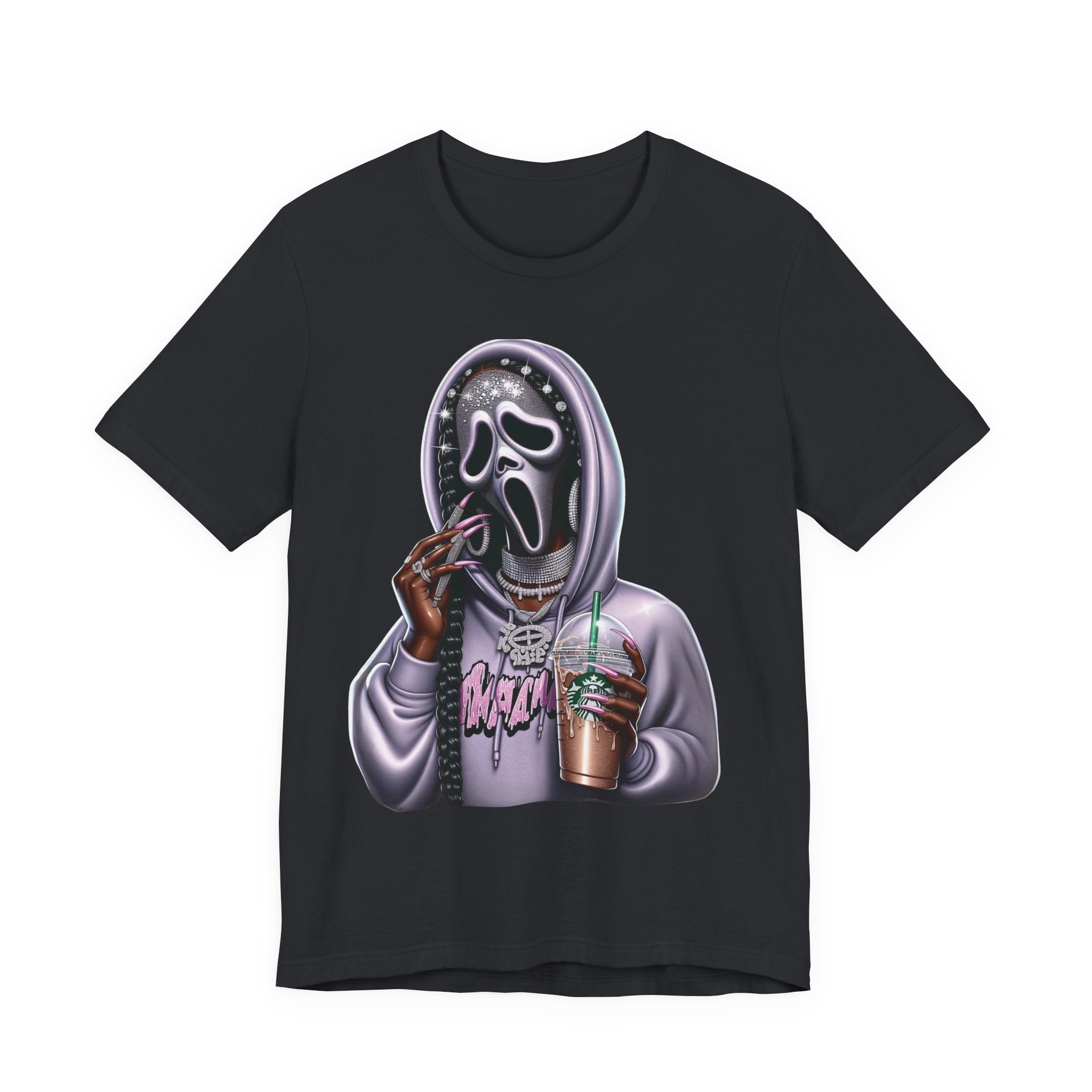 Drip Ghost Graphic Tee  Streetwear Horror Vibes | Unisex T-Shirt in Multiple Colors