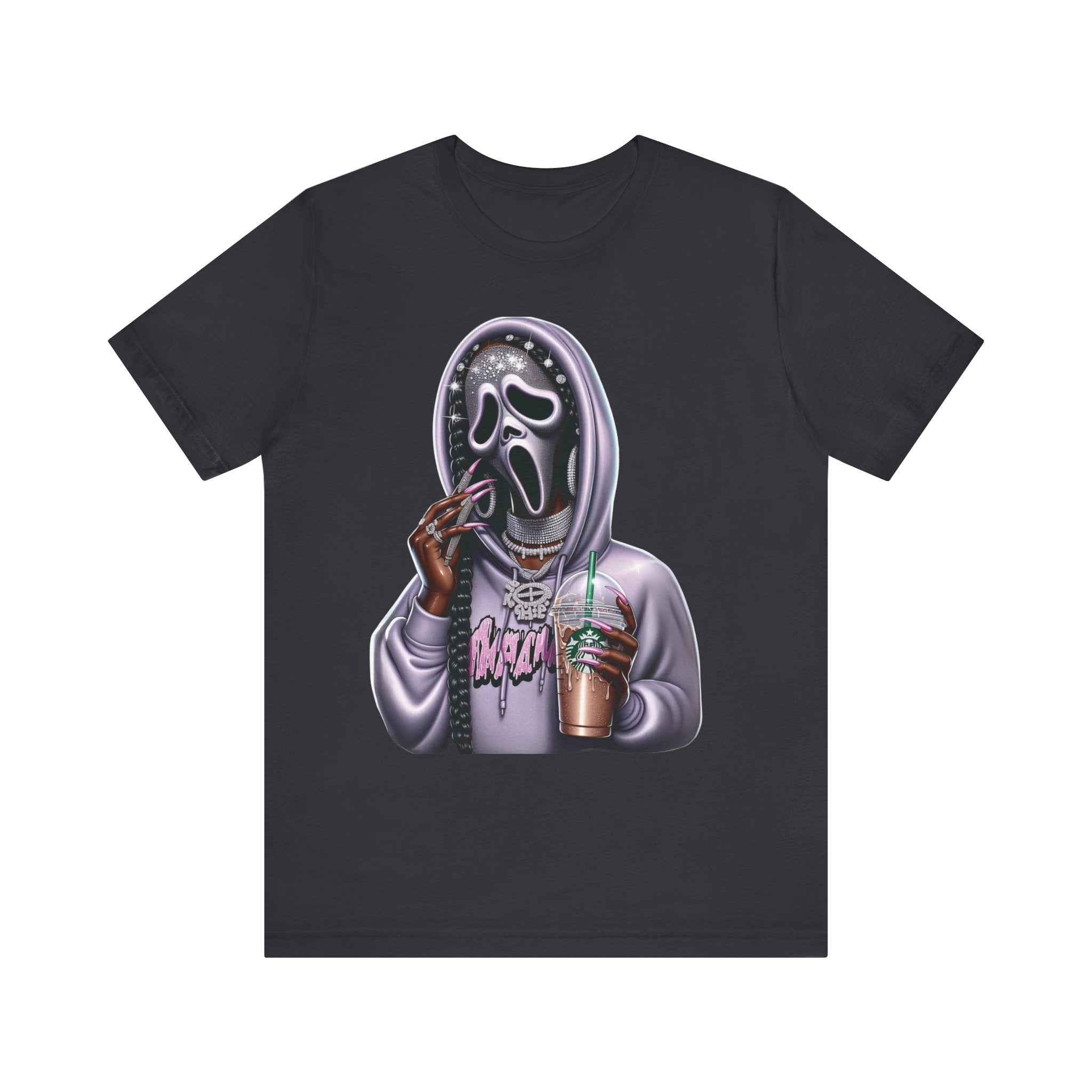Drip Ghost Graphic Tee  Streetwear Horror Vibes | Unisex T-Shirt in Multiple Colors