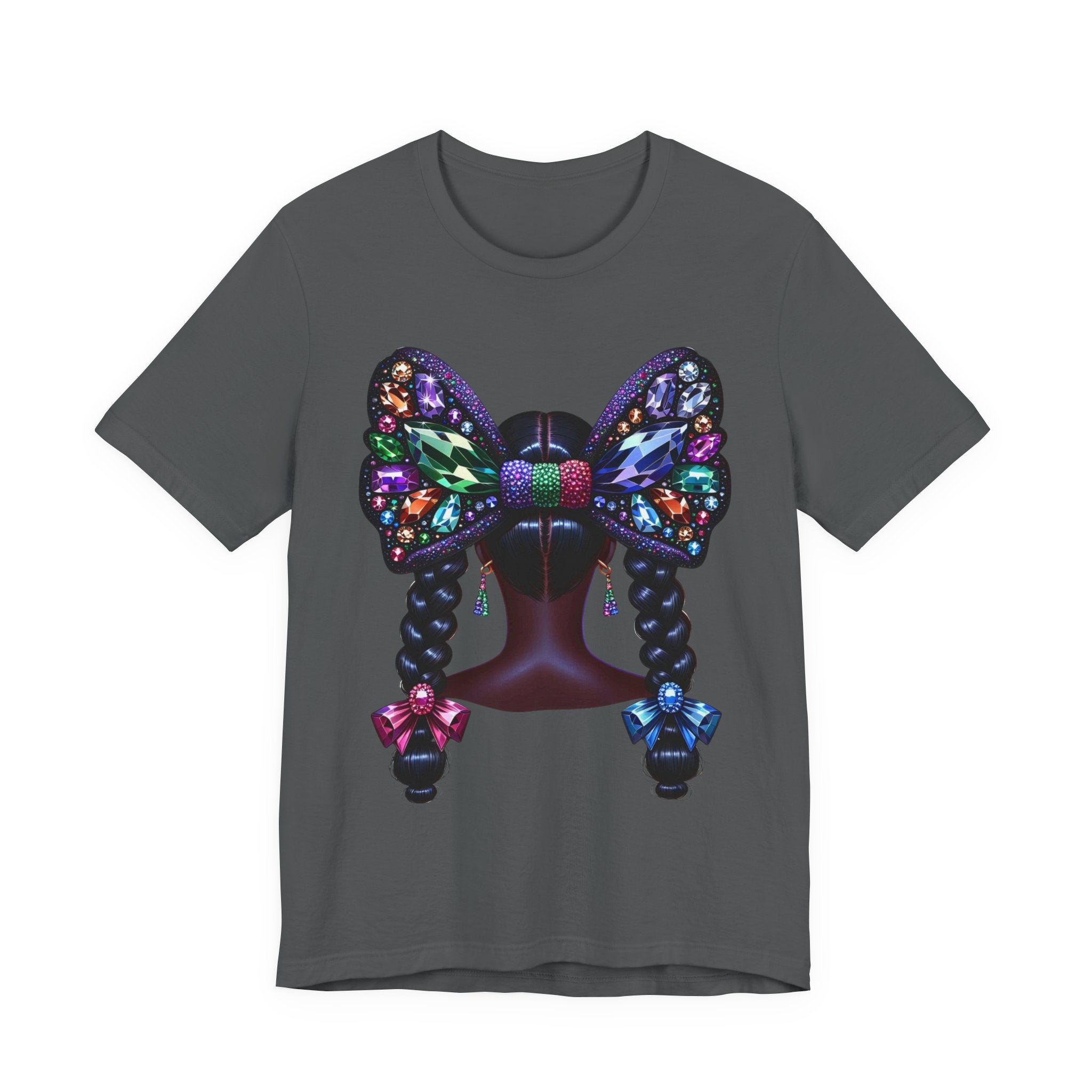 Butterfly Bow Beauty Tee – Black Girl Magic Graphic Shirt