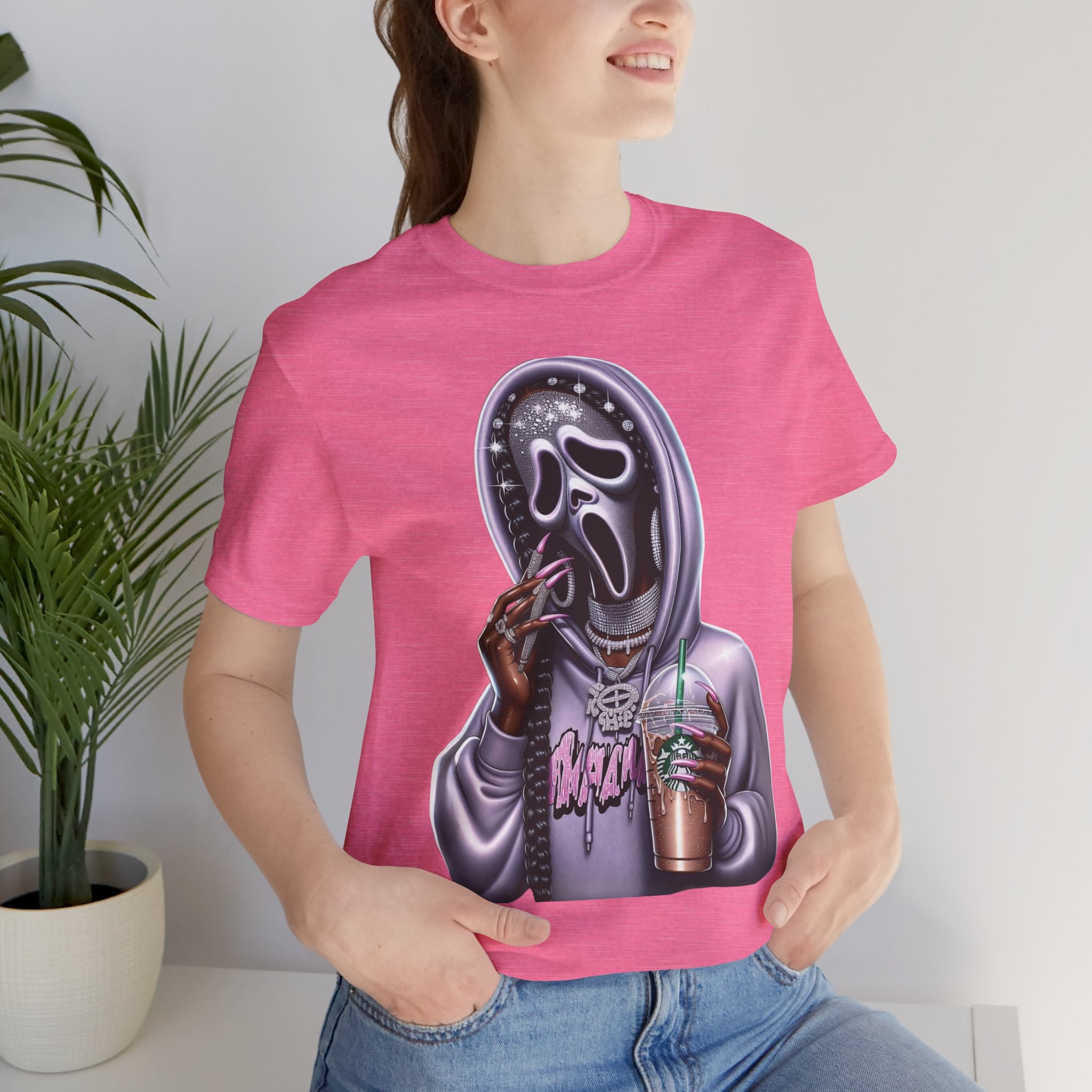 Drip Ghost Graphic Tee  Streetwear Horror Vibes | Unisex T-Shirt in Multiple Colors