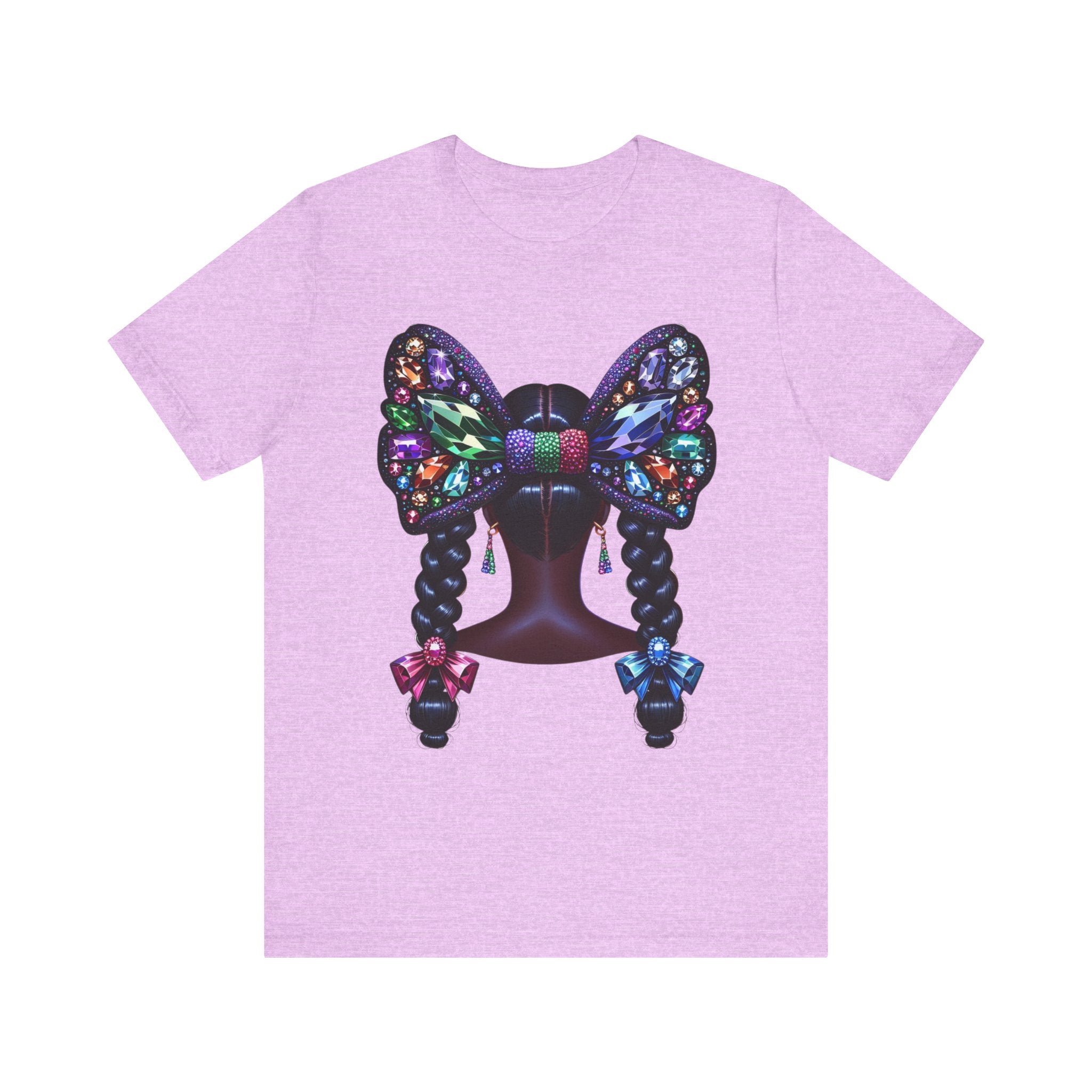 Butterfly Bow Beauty Tee – Black Girl Magic Graphic Shirt