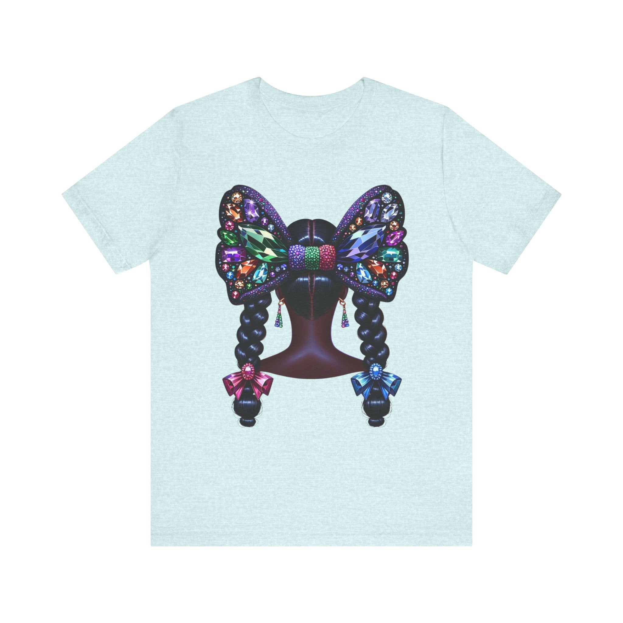 Butterfly Bow Beauty Tee – Black Girl Magic Graphic Shirt