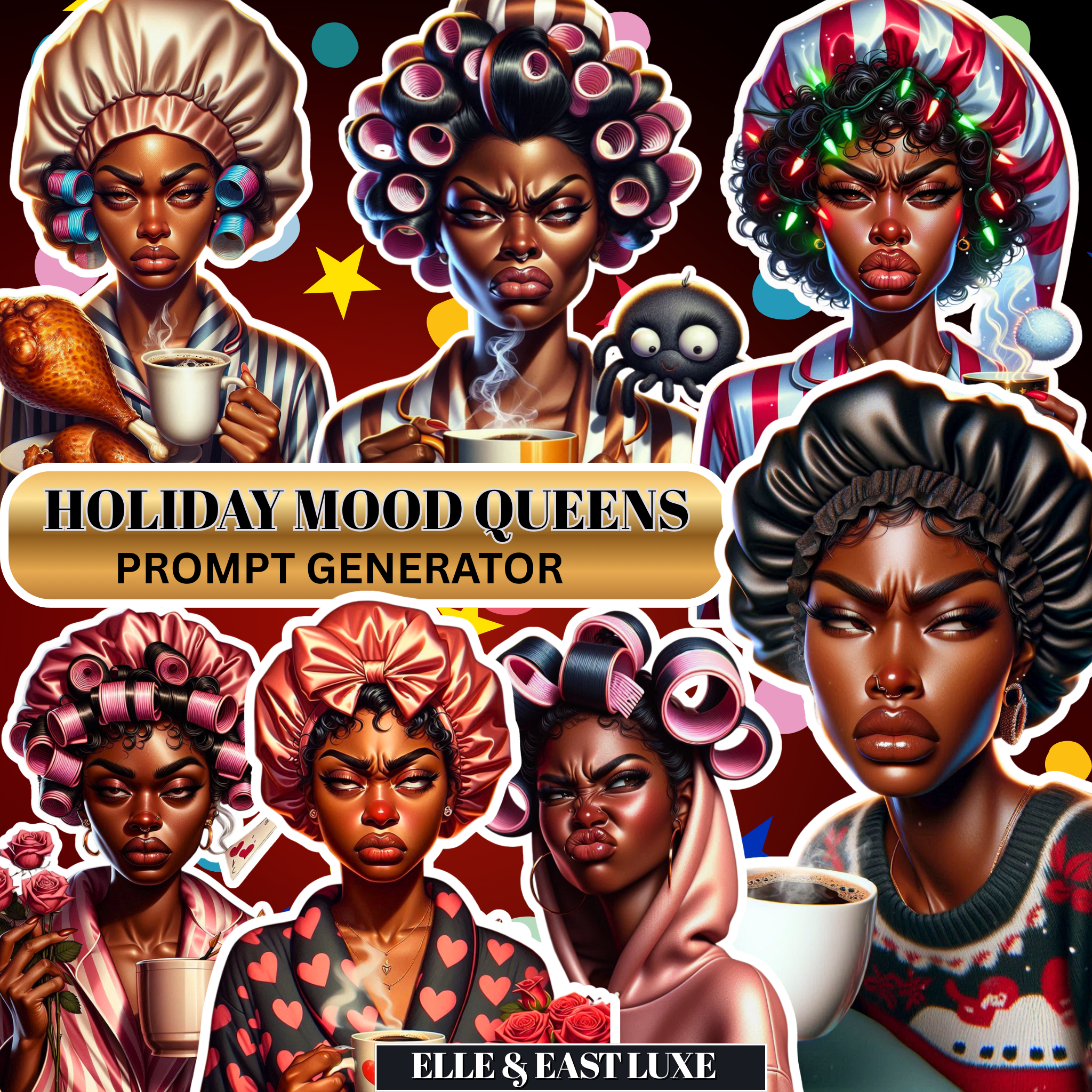 Holiday Mood Queens — Prompt Generator