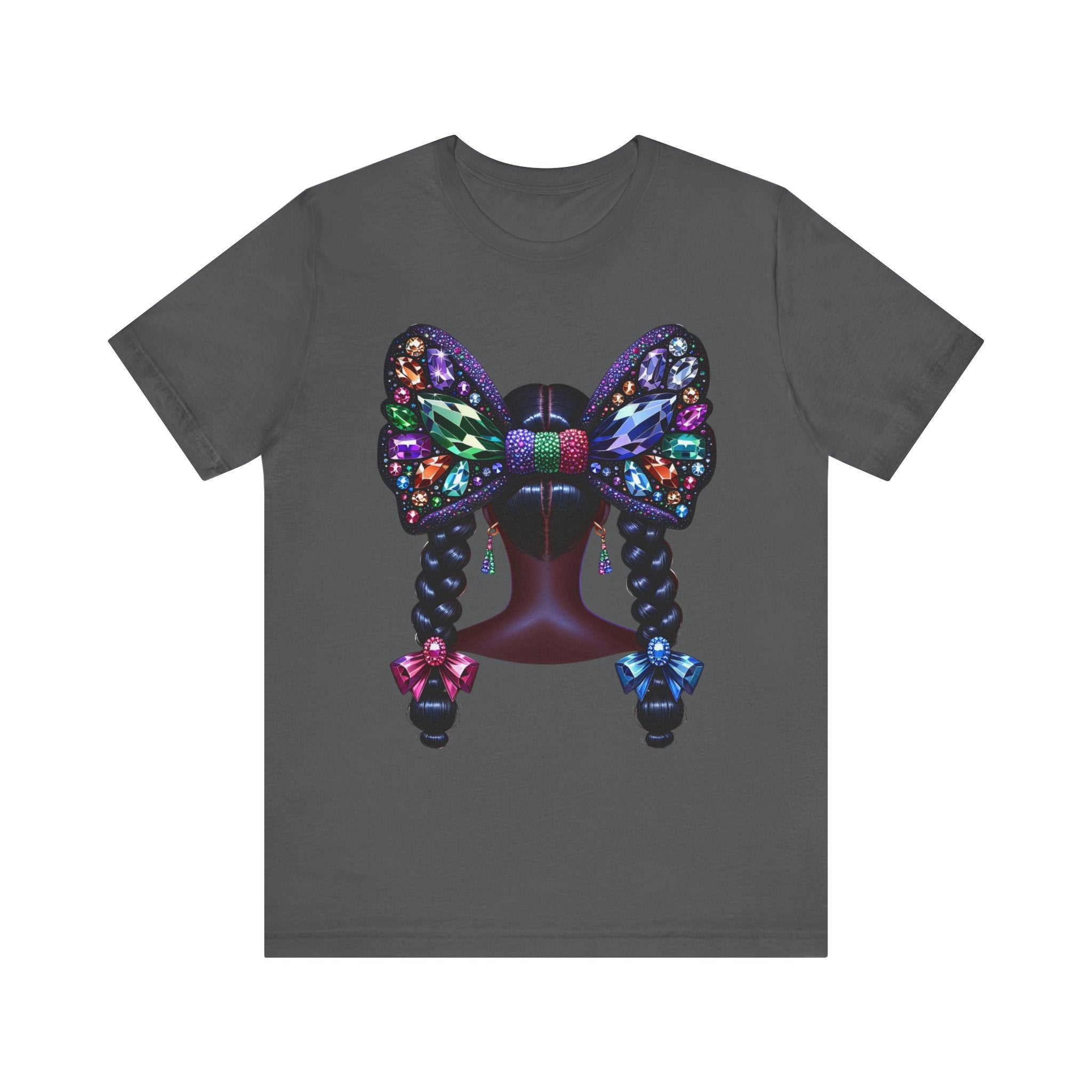 Butterfly Bow Beauty Tee – Black Girl Magic Graphic Shirt