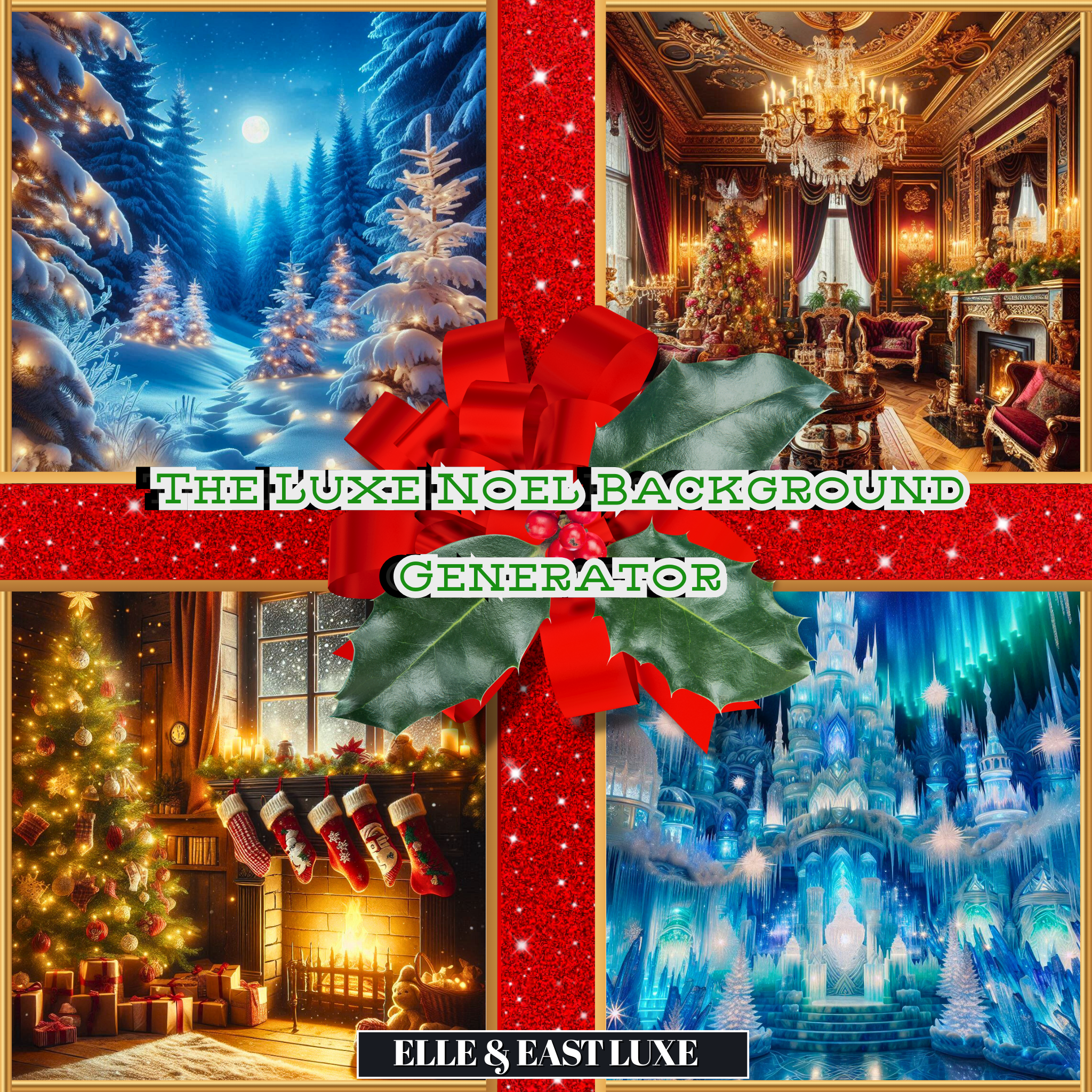 🎄The Luxe Noël Background Generator 🎄