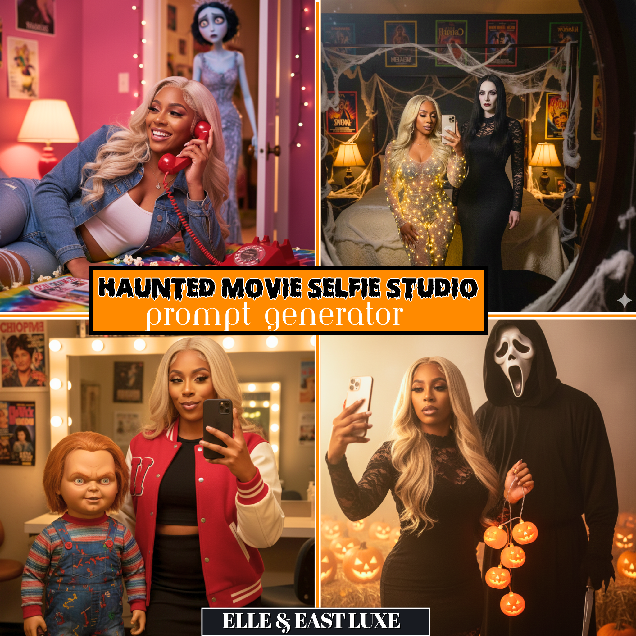 Inspired Horror Selfie Generator – Create Your Own Movie-Scene Look (Safe ‘Inspired By’ Archetypes)